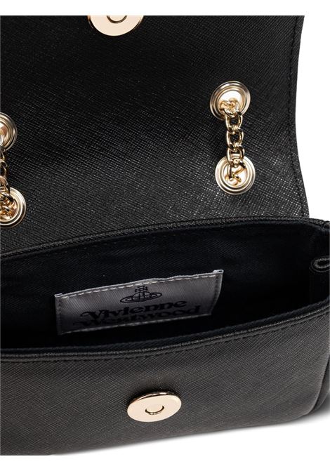 mini purse chain bag woman black  VIVIENNE WESTWOOD | 5C01000BW-L001N-N402